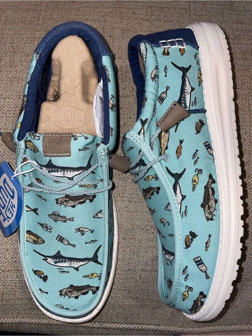 NWT Mens Hey dudes Wally Marlin - Picture 2 of 5